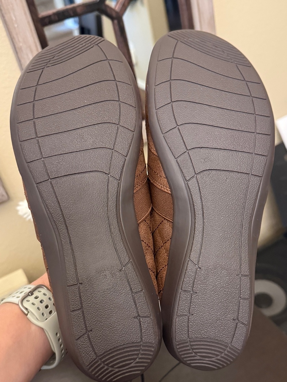 JSport by Jambu Women’s Brown Slip-On Loafers - Picture 6 of 7